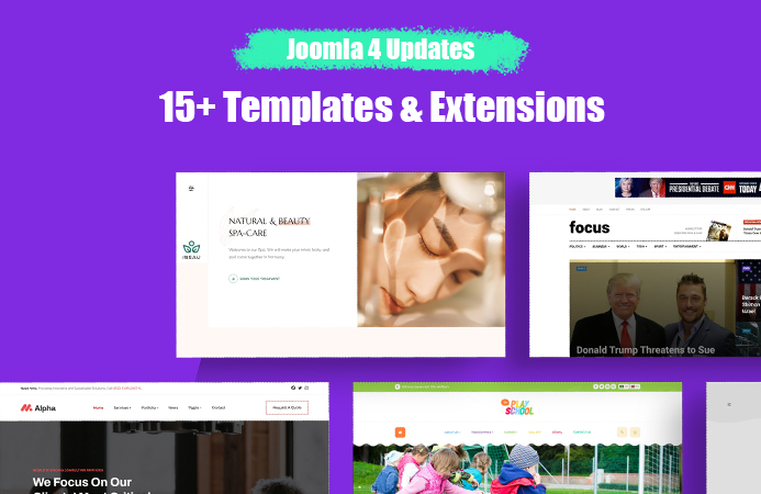 joomla 4 templates update