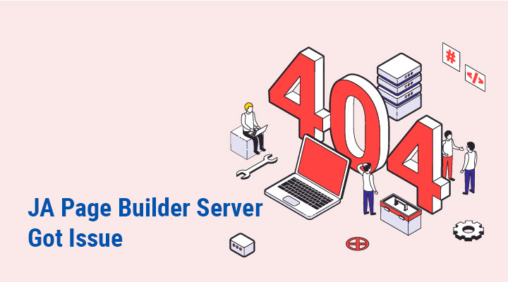 joomla ja page builder server update