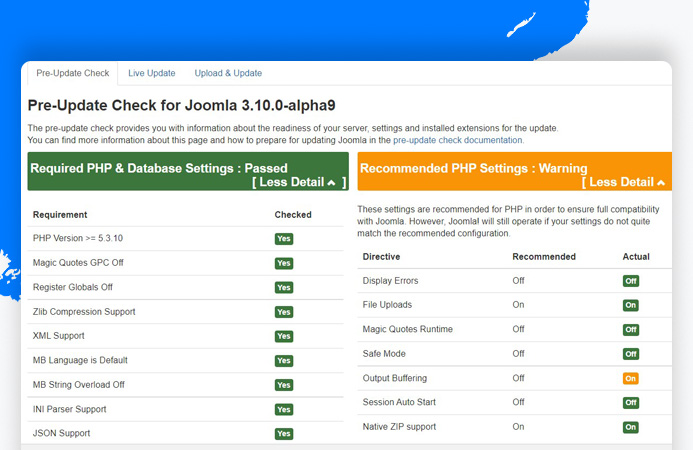 system requirements joomla - migrate Joomla 3 to Joomla 4